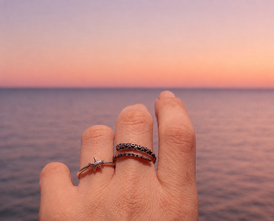 Octopus Ring – Sterling Silver