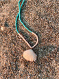 Natural Shell Necklace – Sterling Silver
