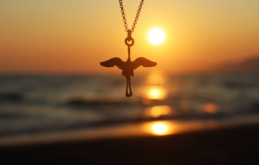 Thunderbird Pendant Necklace – Sterling Silver
