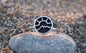 Mountain Sunset Ring – Sterling Silver