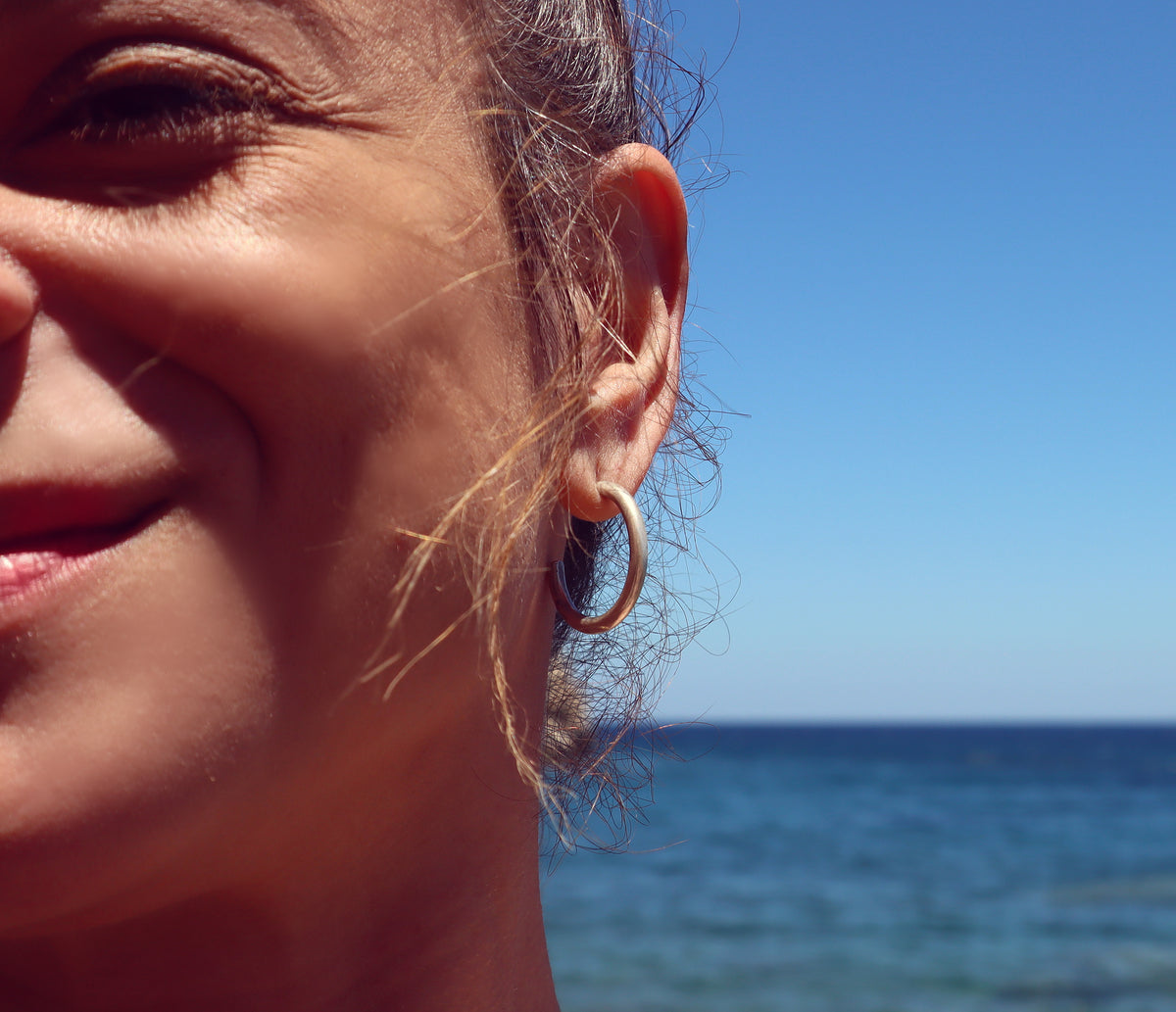 Classic Hoop Earrings – Sterling Silver