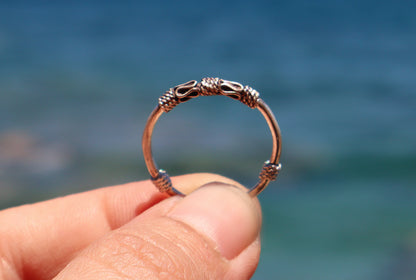 Sterling Silver Origami Paper Crane Ring Women (Copy)