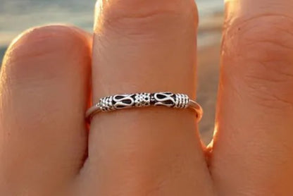 Sterling Silver Origami Paper Crane Ring Women (Copy)