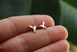 Sterling Silver Ηummingbird Stud Earrings Women